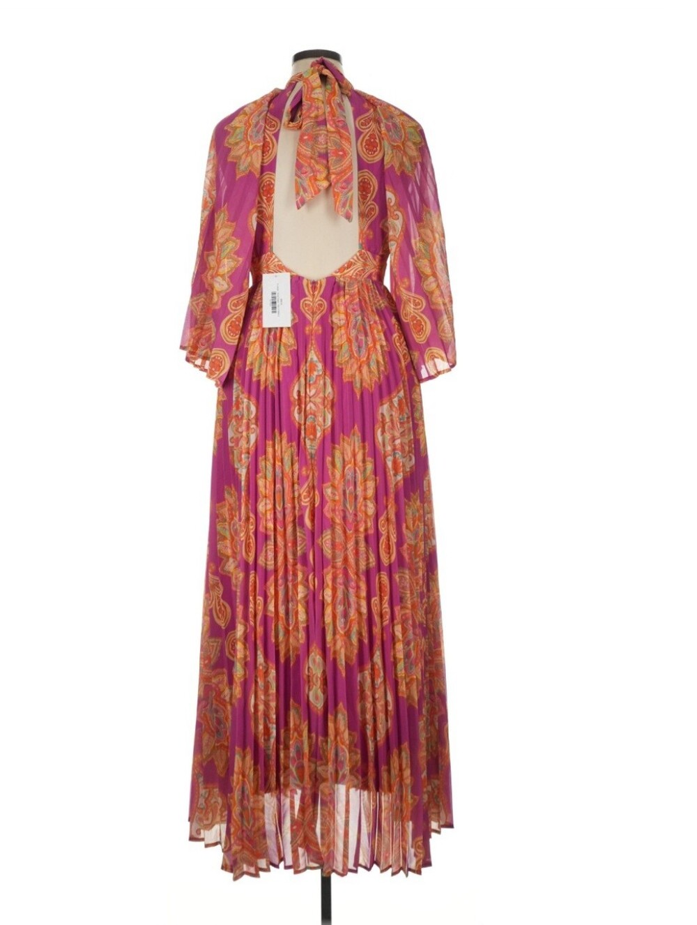 Flying Tomato Fuchsia Paisley Maxi Dress | Size XL - NWT - Picture 3 of 6